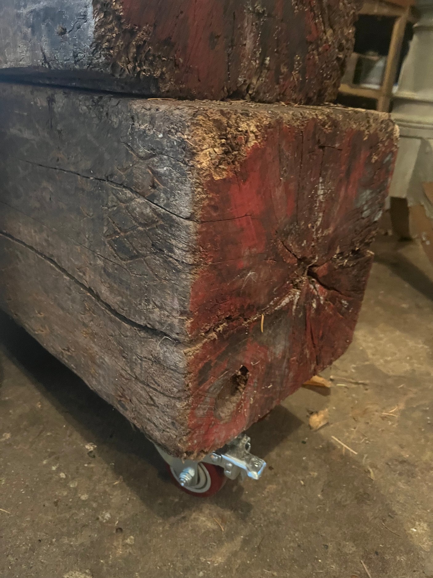 Bench on Wheels