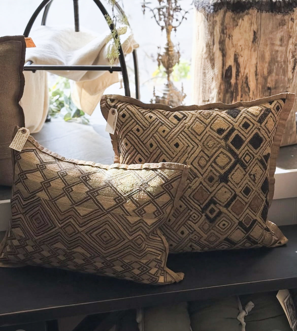 Rare Vintage Congo Cushions