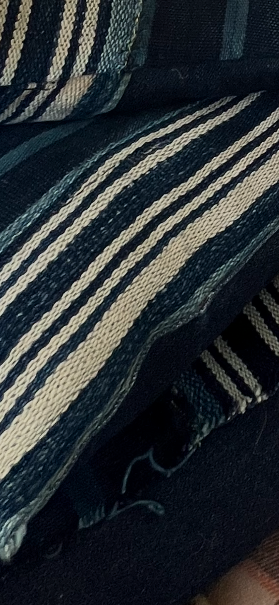 Vintage Indigo Malawi Mudcloth Cushions