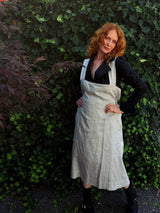 Linen Apron Dress