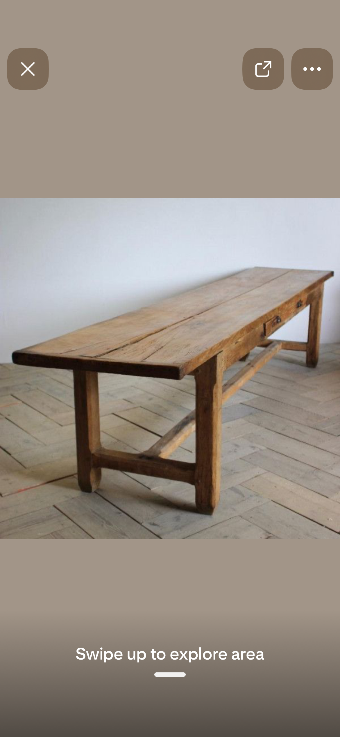 Rustic Farmhouse Table