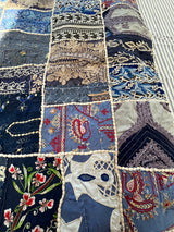 Vintage Reworked 19th Century patchwork Quilt
