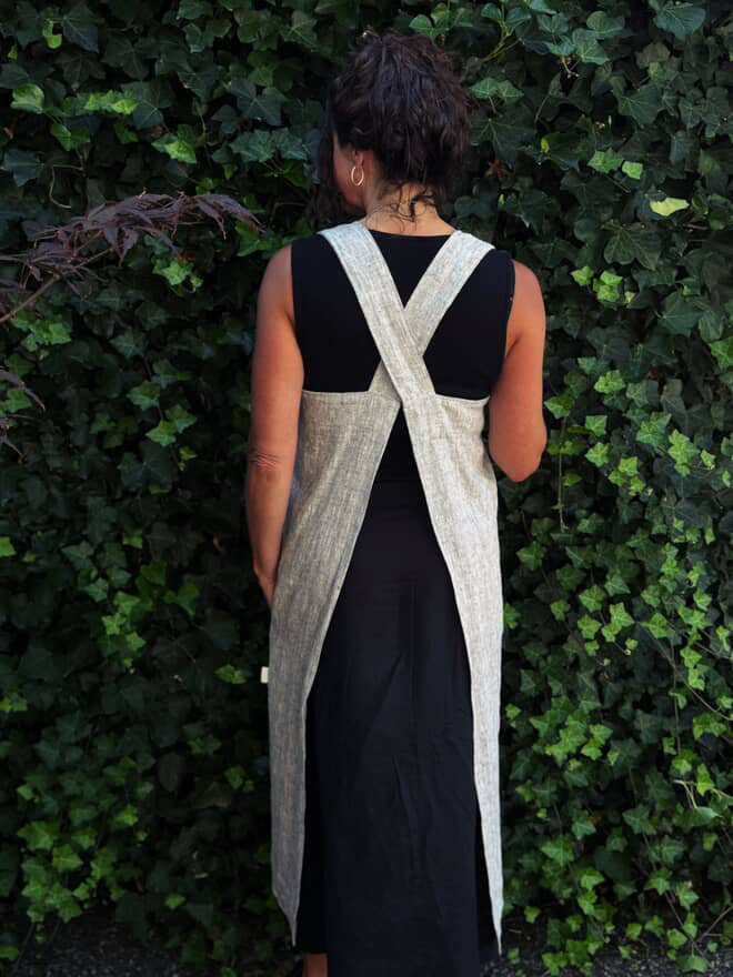 Linen Apron Dress