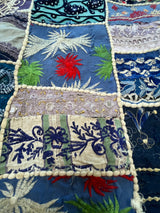 Vintage Reworked 19th Century patchwork Quilt