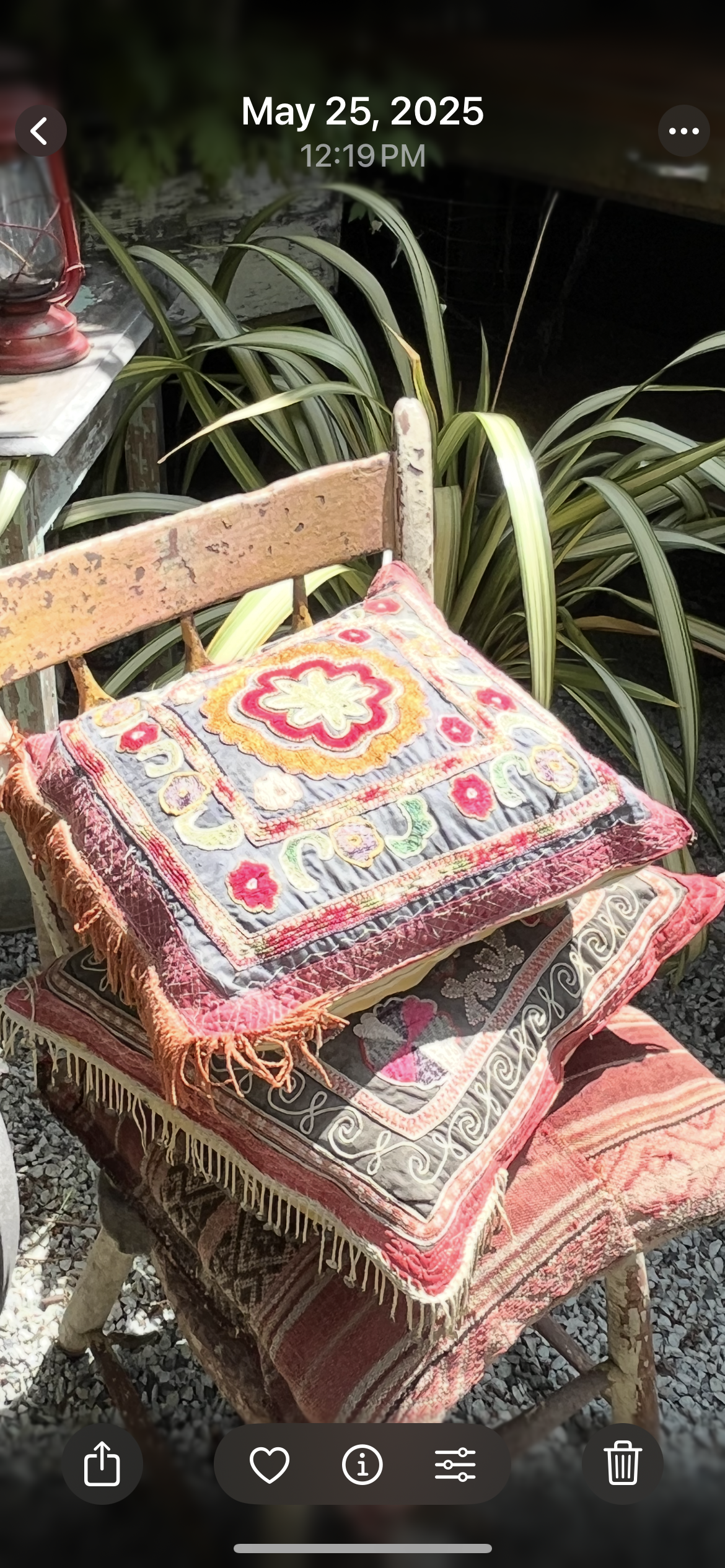 Reworked Turkish Wallhanging Cushions