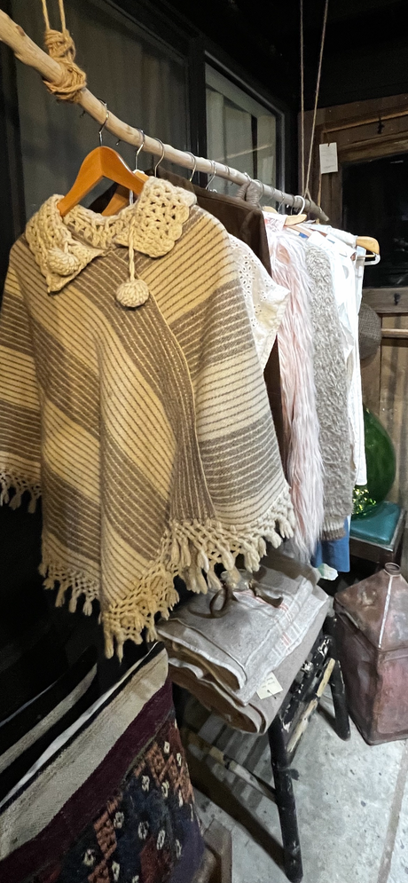 Vintage Wool Poncho