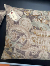 Waverly Taupe Linen cushion