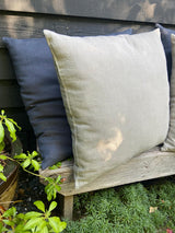 Slate Grey Linen Cushion