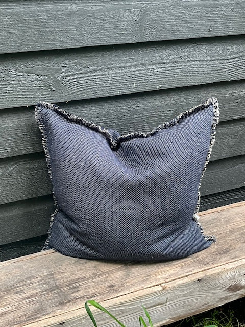 Blue Linen Cushions