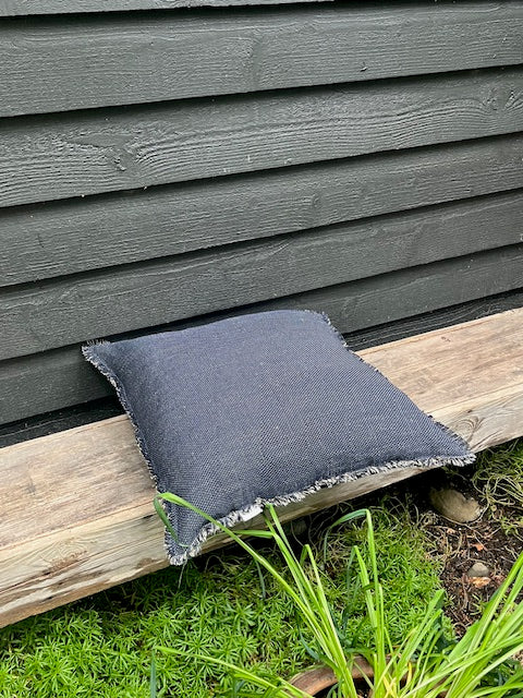 Blue Linen Cushions