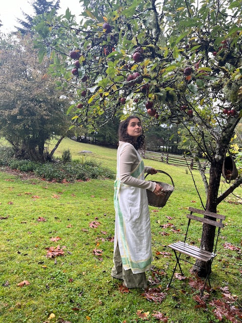 Linen Apron Dress