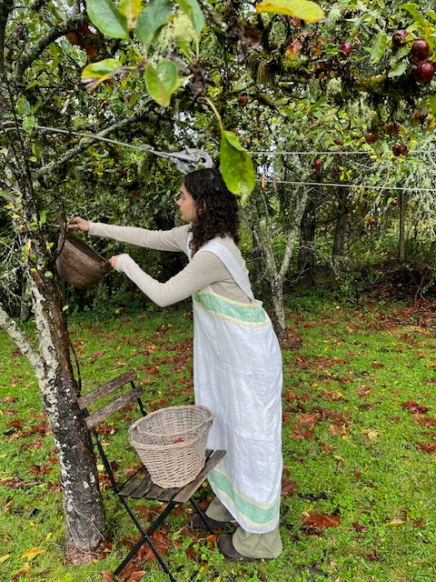 Linen Apron Dress