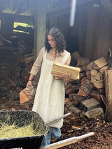 Linen Apron Dress