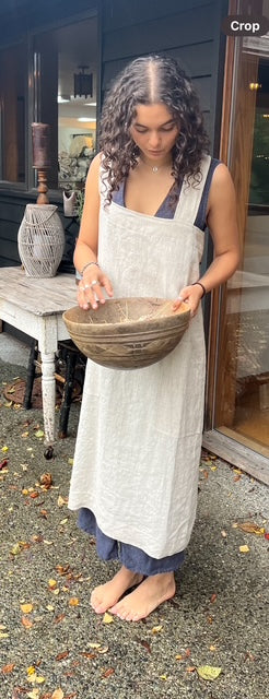 Linen Apron Dress